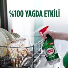 Fairy Power Sprey, 3’ü 1 arada, Bulaşıklarınız Ve Mutfağınız Için Zahmetsiz Temizlik Ve Parlaklık, Limon Kokulu, 500ml