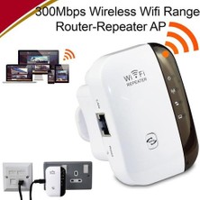 Kablosuz Wifi Tekrarlayıcı Wifi Range Genişletici Yönlendirici Wi Fi Sinyal Amplifikatörü 300 Mbps 802.11N / B / G Wifi Ultraboost Erişim Noktası(Yurt Dışından)