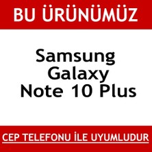 ikon Samsung Note 10 Plus Uyumlu Polymer Kavisli Nano Ekran Koruyucu