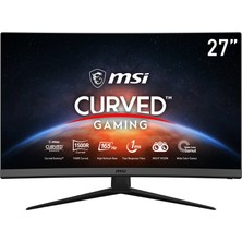 MSI OPTIX G27C7 27" 165Hz 1ms (HDMI+Display) Freesync Premium Full HD Curved Oyuncu Monitör