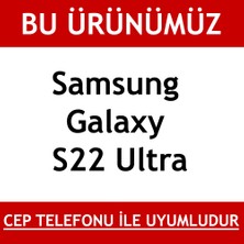 ikon Samsung Galaxy S22 Ultra 3D Full Kamera Lens Tam Koruma Camı