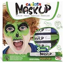 Carioca Mask Up, Yüz Boyası – Canavarlar, 3 Renk