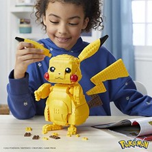 Mega Bloks Mega Construx Pokémon - Jumbo Pikachu Figürü, 6 Yaş ve Üzeri Için Ideal Yapı Oyuncakları FVK81