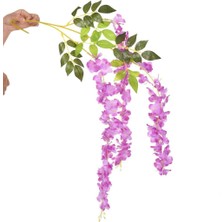 Nettenevime Yapay Çiçek Sarkan 3 Dallı Akasya 90CM Lila