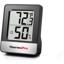 Npo Thermopro TP49B Mini Iç Mekan Dijital Sıcaklık ve Nem Ölçer Termometre