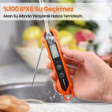 Npo Thermopro TP03H Su Geçirmez Katlanabilir Hızlı Sonuç Gıda Pişirme Termometresi