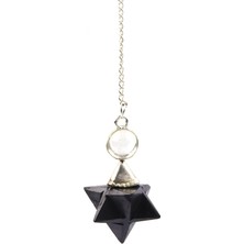 Alibaba Doğaltaş Shungite Doğal Taş Merkaba Pandül