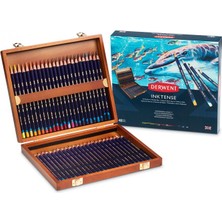 Derwent : Inktense Kuru & Sulu Boya Kalem Seti : 48 Renk (Ahşap Kutu)
