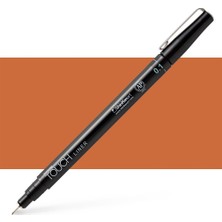 Shinhan Art Shinhan : Touch Liner  Teknik Çizim Kalemi : 0.1 mm : Kahverengi