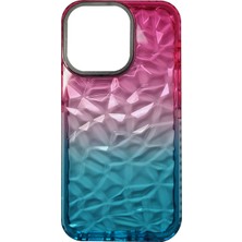 Nettech Apple iphone 13 Pro Uyumlu Çift Renk Mozaik Seri Arka Koruma