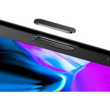 Apple iPhone Xs Max Tam Ekran Koruyucu Kırılmaz Temperli Cam Ahize Toz Korumalı AntiDust