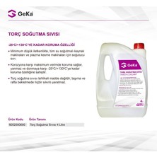 Geka Torç Soğutma Sıvısı 4 Lt