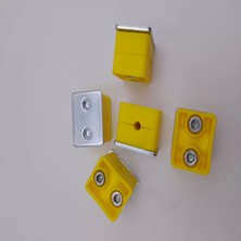 Bh 8 mm Tek Lama Çift Vida Hidrolik Boru Kelepçesi