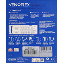 Thuasne 5235-41 Venoflex Kokoon Uzun Burnu Açık 20-36 Mmhg (Kısa)