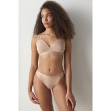 Penti Bej Comfy Mesh Balensiz Sütyen