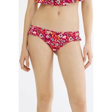 Penti Kırmızı Alexis Frill Slip Bikini Altı