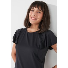 Penti Siyah Freya Tunic Bikini Üstü