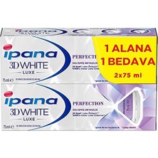 Ipana 3 Boyutlu Beyazlık Luxe Diş Macunu Perfection 2x75 Ml