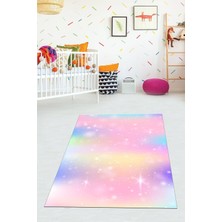 Viyana Home Dijital Baskılı Kaymaz Taban Yıkanabilir Modern Çocuk Odası Halısı VHÇ-HP-609