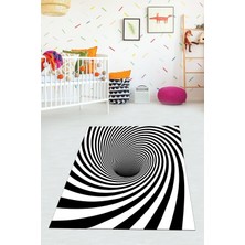 Viyana Home Dijital Baskılı Kaymaz Taban Yıkanabilir Modern 3 Boyutlu Çocuk Odası Halısı VHÇ-HP-735