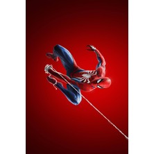 Viyana Home Dijital Baskılı Kaymaz Taban Yıkanabilir Modern Örümcek Adamlı Çocuk Odası Halısı VHÇ-SD-143