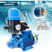 İbeltech Bakır-Dkm60 0.37kw  0.5hp 1" Bakır Sargılı Paket Hidrofor Sistem Su Pompa Motoru