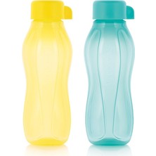 Tupperware Eco Sise Sarı ve Turkuaz 2'li 310 ml