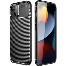 Apsuwa Iphone 14 Kılıf Negro Karbon Desen Silikon