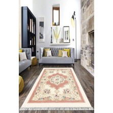 Viyana Home Dijital Baskılı Kaymaz Taban Yıkanabilir Çerçeveli Salon Halısı Mutfak Halısı Yolluk Vh-Hk-12