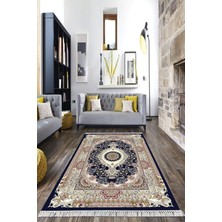 Viyana Home Dijital Baskılı Kaymaz Taban Yıkanabilir Çerçeveli Salon Halısı Mutfak Halısı Yolluk Vh-Hk-29