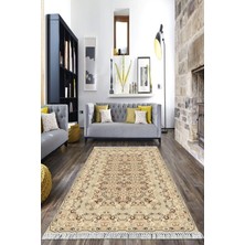 Viyana Home Dijital Baskılı Kaymaz Taban Yıkanabilir Klasik Salon Halısı Mutfak Halısı Yolluk Vh-Hk-34