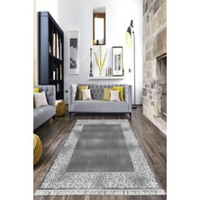 Viyana Home Dijital Baskılı Kaymaz Taban Yıkanabilir Çerçeveli Salon Halısı Mutfak Halısı Yolluk VH-HK-154