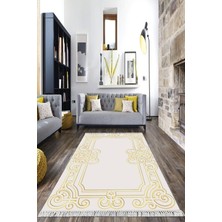 Viyana Home Dijital Baskılı Kaymaz Taban Yıkanabilir Klasik Salon Halısı Mutfak Halısı Yolluk VH-HK-132