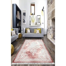 Viyana Home Dijital Baskılı Kaymaz Taban Yıkanabilir Klasik Salon Halısı Mutfak Halısı Yolluk VH-HK-133