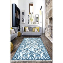 Viyana Home Dijital Baskılı Kaymaz Taban Yıkanabilir Klasik Salon Halısı Mutfak Halısı Yolluk VH-HK-157