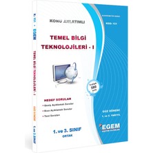 Egem Eğitim Yayınları AÖFanad. Türk Dili ve Edebiyatı 3. Sınıf Güz Dönemi 5 Dönem Konu ve Soru Set