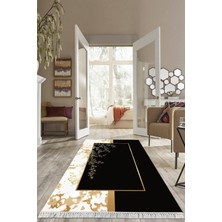 Viyana Home Dijital Baskılı Kaymaz Taban Yıkanabilir Modern Salon Halısı Mutfak Halısı Yolluk VH-HS-273