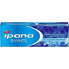 Ipana 3 Boyutlu Beyazlık 75 Ml Çay Ve Kahve Içenler Için Diş Macunu