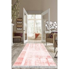 Viyana Home Dijital Baskılı Kaymaz Taban Yıkanabilir Sade Model Salon Halısı Mutfak Halısı Yolluk VH-HS-471