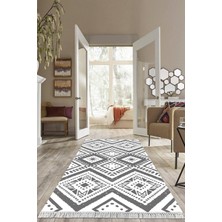 Viyana Home Dijital Baskılı Kaymaz Taban Yıkanabilir Modern Salon Halısı Mutfak Halısı Yolluk VH-HS-468