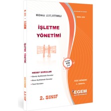 Egem Eğitim Yayınları AÖFanad. İşletme 2. Sınıf Güz 3 Dönem Konu Anlatımlı Soru ve Çıkmış