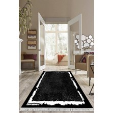 Viyana Home Dijital Baskılı Kaymaz Taban Yıkanabilir Modern Salon Halısı Mutfak Halısı Yolluk VH-HS-431