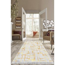 Viyana Home Dijital Baskılı Kaymaz Taban Yıkanabilir Modern Salon Halısı Mutfak Halısı Yolluk VH-HS-512