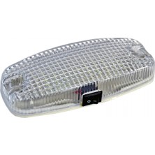 Tas Tavan Lamba 18 Ledli 12V Beyaz 12X5 cm TAS.042B-12