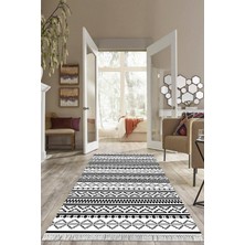 Viyana Home Dijital Baskılı Kaymaz Taban Yıkanabilir Modern Salon Halısı Mutfak Halısı Yolluk VH-HS-549