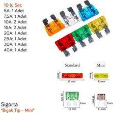 Carub Bıçak Sigorta Mini 10 Lu Set BR4611704