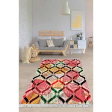 Viyana Home Dijital Baskılı Kaymaz Taban Yıkanabilir Modern Salon Halısı Mutfak Halısı Yolluk VH-HY-1320