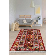 Viyana Home Dijital Baskılı Kaymaz Taban Yıkanabilir Modern Salon Halısı Mutfak Halısı Yolluk VH-HY-1349