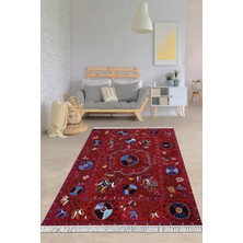 Viyana Home Dijital Baskılı Kaymaz Taban Yıkanabilir Modern Salon Halısı Mutfak Halısı Yolluk VH-HY-870