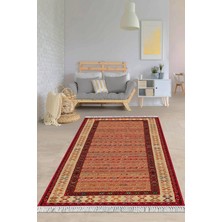 Viyana Home Dijital Baskılı Kaymaz Taban Yıkanabilir Çerçeveli Salon Halısı Mutfak Halısı Yolluk VH-HY-1347